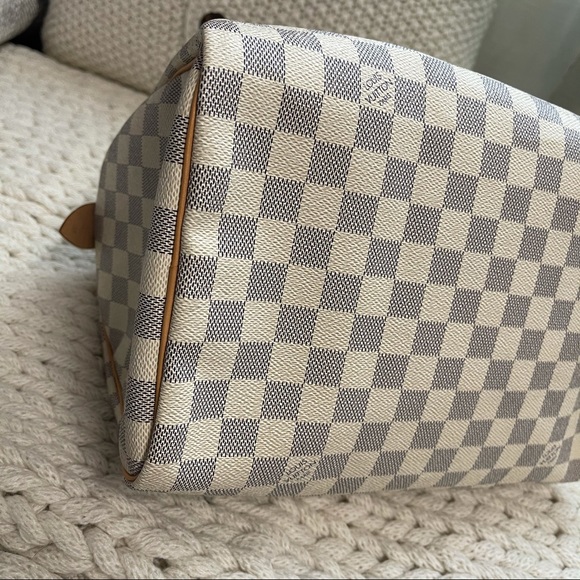 Louis Vuitton speedy 30 Damier Azur 2015 - Picture 9 of 16